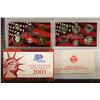 Image 1 : 2003 US SILVER PROOF SET (WITH BOX) & CERTIFICATE