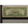 Image 2 : 1963-A US $5 FRN GREEN SEAL STAR NOTE TEAR ON