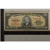 Image 1 : 1949 CUBA 20 PESO BILL NICE SHAPE