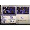 Image 1 : 2000 US PROOF SET (WITH BOX) & WITH CERTIFICATE