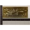 Image 2 : 24KT 1999 GOLD FOIL 9999999 US $100 CU FANTASY