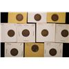 Image 2 : 10 ASSORTED INDIAN HEAD CENTS: 1897-1907