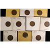 Image 3 : 10 ASSORTED INDIAN HEAD CENTS: 1897-1907