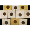 Image 5 : 10 ASSORTED INDIAN HEAD CENTS: 1897-1907