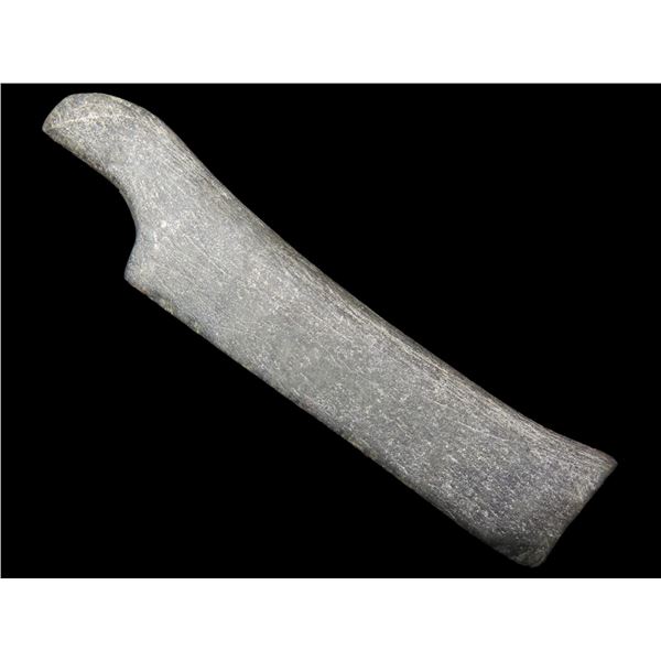 4.3/8" Pre-Form Birdstone, Motley COA Nicely Formed, Holes Started, Ohio