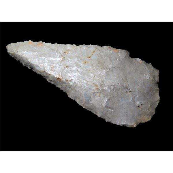 4" Beveled Cobbs Knife, Grey Chert, St Louis Co MO.