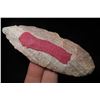 Image 2 : 3 3/8" Red and Purple Striped Woodland Knife, Found in Missouri
