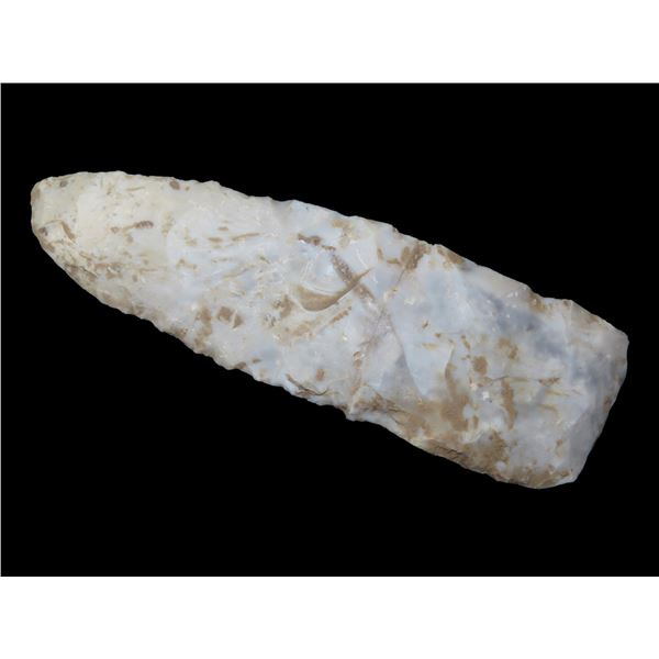 5 3/8" Archaic Blade Found in Adams Co. Illinois, Broken and Reglued at the Midpoint