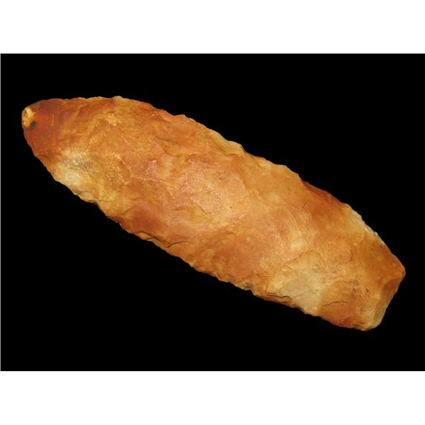 3 7/8" Transitional Karnak Found in Macon Co. Missouri, Lightly Ground Base