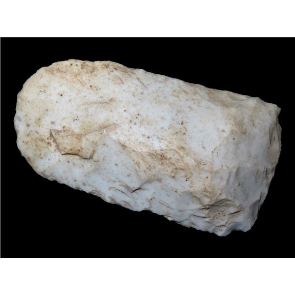 3" Flint Celt with Ground Edges Found in Adams Co. Illinois, Ex Floyd Lish Collection