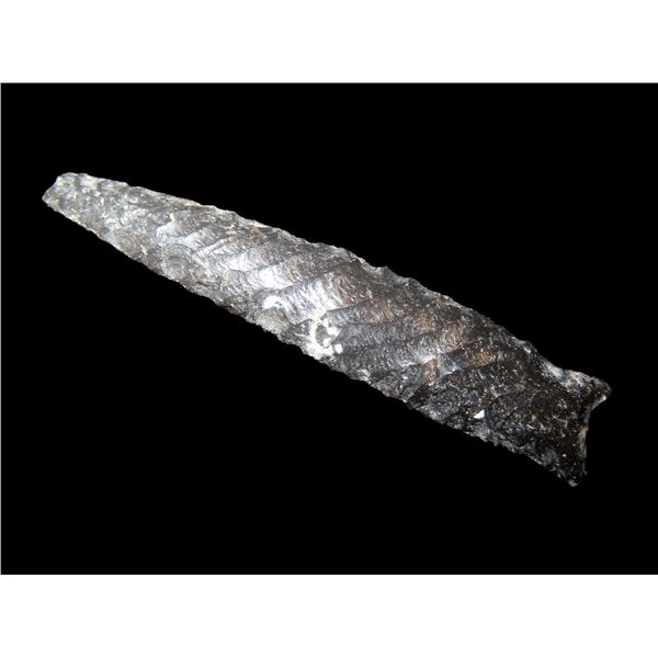 2.3/4" Ribbon Flaked Paleo Point found in Nevada