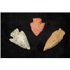 Image 2 : Grouping of 3 Arrowheads Found in Clay Co. Arkansas