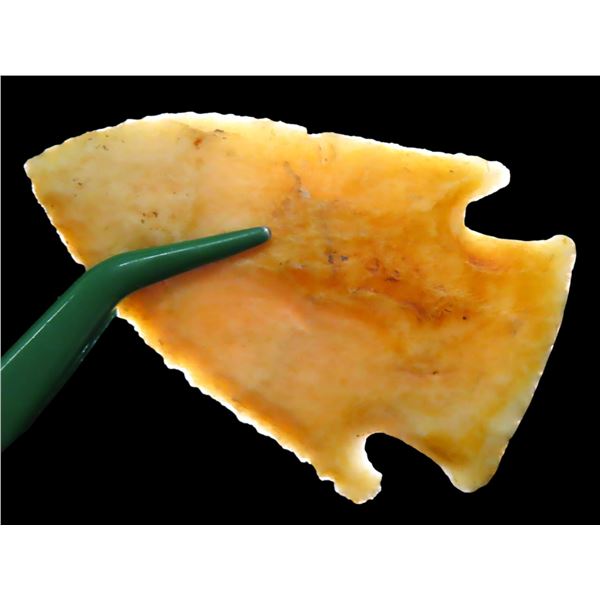 2 3/8" Kaolin Hardin, Motley/Davis COA, Found in Illinois