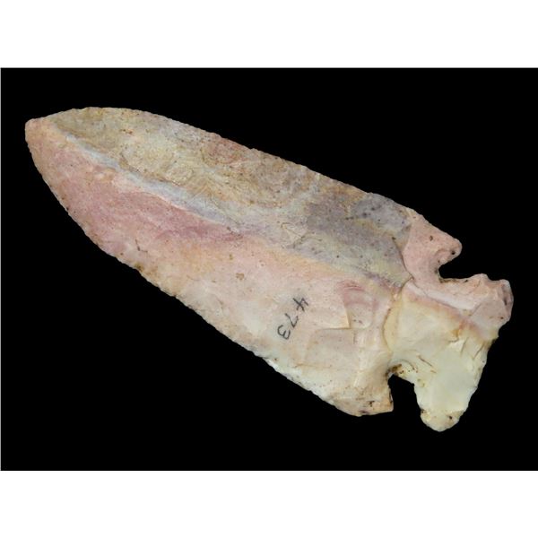 4" Thebes, Motley COA, Found in Pike Co. Illinois, Made of Beautiful High Ridge Chert