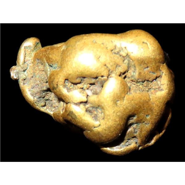 6 Gram Authentic Gold Nugget, Found by Bill Goodwin in New Mexico in 1962, Bill carried this nugget