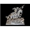 Image 1 : 1973 Pewter Statue "The Cheyenne" 1746/2800 6"x6" by D Polland.   Chilmark Pewter