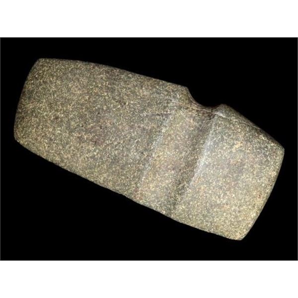 6 1/4" 3/4 Grooved Axe, 2x COA Dickey & Motley, Very Well Made, Polished & Square Lines, Found in Pi