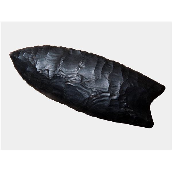 RARE 3 11/16" Clovis Made of Excello Chert, Motley/Kerns COA, Found in Knox Co. Missouri, Extremely 