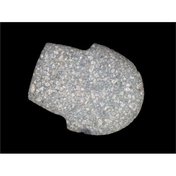 4 5/16" Mississippian Spatulate, Granite-like Material with Porphyry type matrix, Dickey COA, found