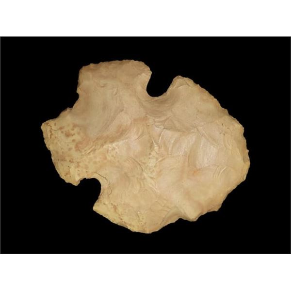 4 5/8" Notched Hoe, Motley/Davis COA, Made of Buffalo River, Found in St. Clair Co. Illinois