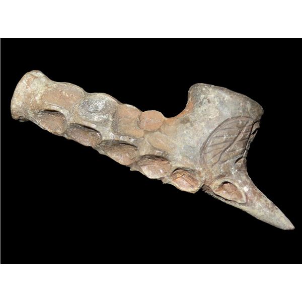 5" Underwater Panther Effigy Pipe, Motley COA, found near Kansas City Missouri