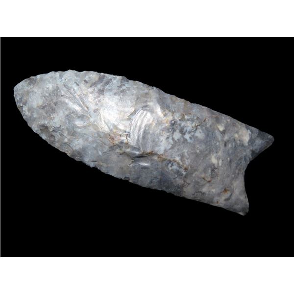 3 1/2" Coshocton Gainey Clovis, Dickey COA, found in Ross Co., Ohio, Restored, Ex. Walt McIntire