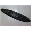 Image 1 : 7 1/2" Obsidian Mayan Blade, Motley COA, Found in Mexico