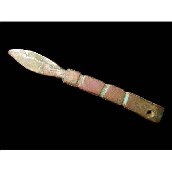 2 1/8" Copper Native American Historic Pendant