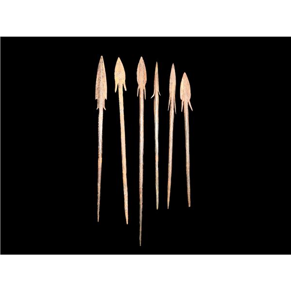 Grouping of African Metal Spear Tips, 1800s