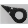 Image 2 : 7 1/4" Obsidian Eccentric Arrowhead