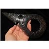 Image 4 : 7 1/4" Obsidian Eccentric Arrowhead