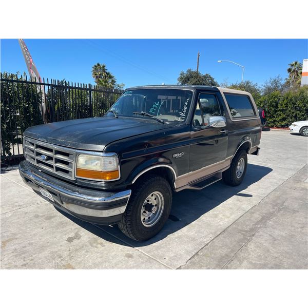 FORD BRONCO 1996 SALV T/DONATION