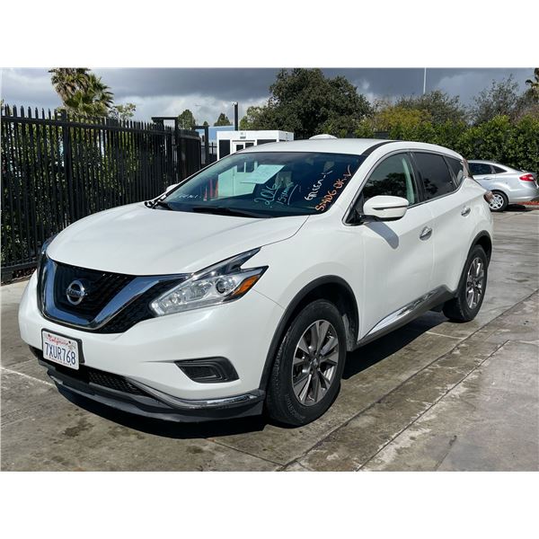 NISS MURANO 2016 T-REPO-SMOG-2 DAYS