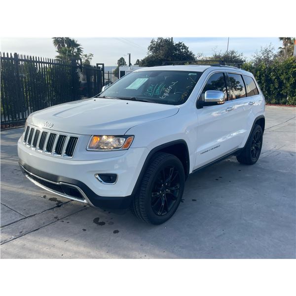 JEEP GD CHEROKEE 2014 O/S-WAIT/TITLE- SMOG