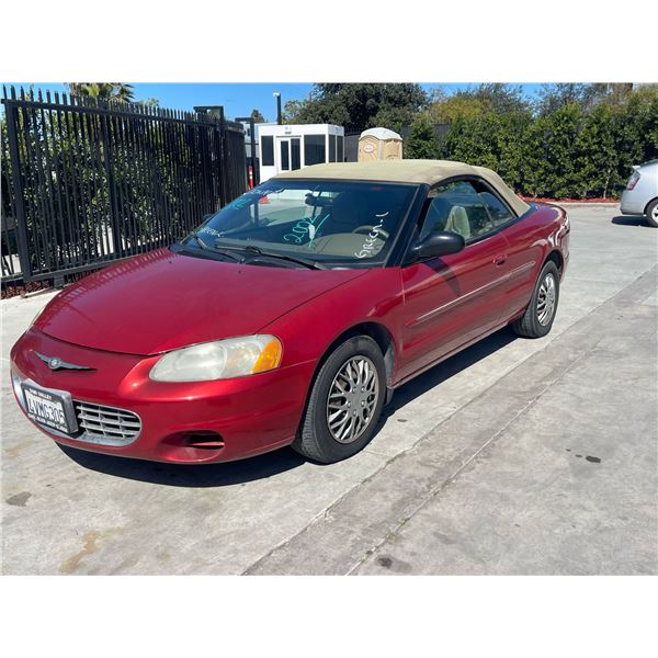 CHRY SEBRING 2002 T-DONATION