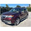 Image 1 : ACUR MDX 2012 O/S TITLE 2 DAYS
