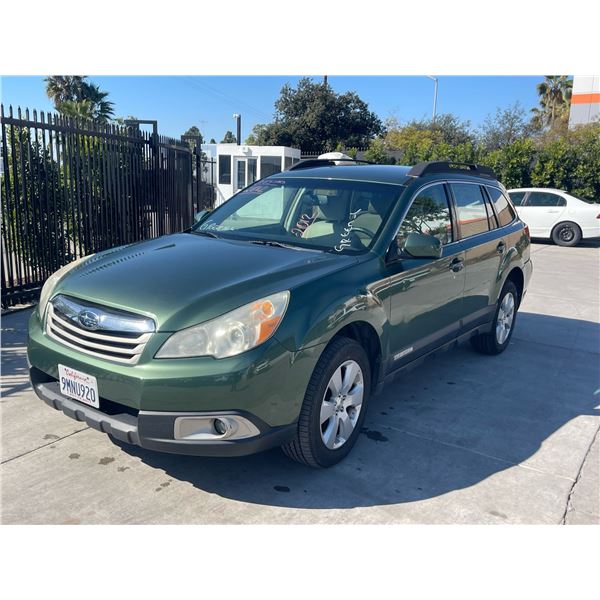 SUBA OUTBACK 2012 APP DUP/T -
