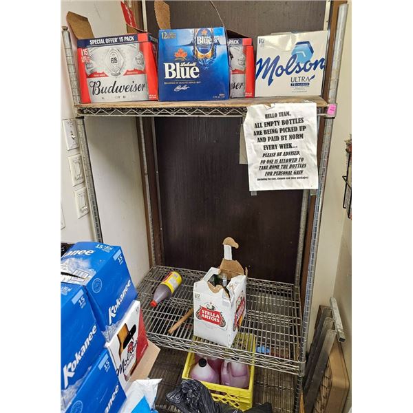 3 TIER STAINLESS UTILITY RACK *AS IS*