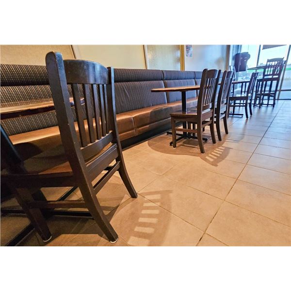 30 ASSORTED DINING & BAR CHAIRS (LOCATED IN