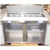 Image 3 : NEW CHEFS MATE 48" SALAD TABLE W/ INSERTS