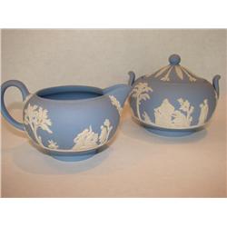 Wedgwood Creamer & Sugar Container