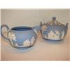 Image 1 : Wedgwood Creamer & Sugar Container