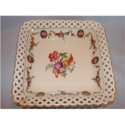 Bavaria Schumann Floral Square Dish