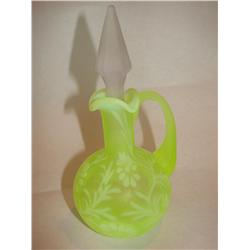 Opelescent Cruet w/Stopper