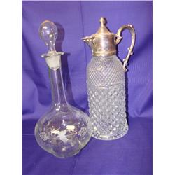 2 Liquor Decanters