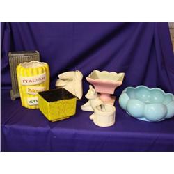 7 Planters: Inclds. Shawnee & Hull