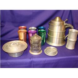 Vintage Tumblers, Tankard, & Coffee Container