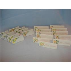 20 Porcelain Placemarkers