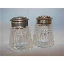 Cut Crystal S&P's w/Sterling Tops