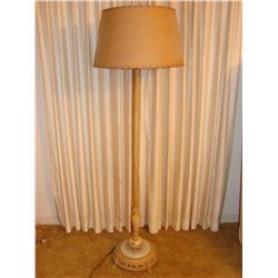 Marble Base Floor Lamp (marble has crack)